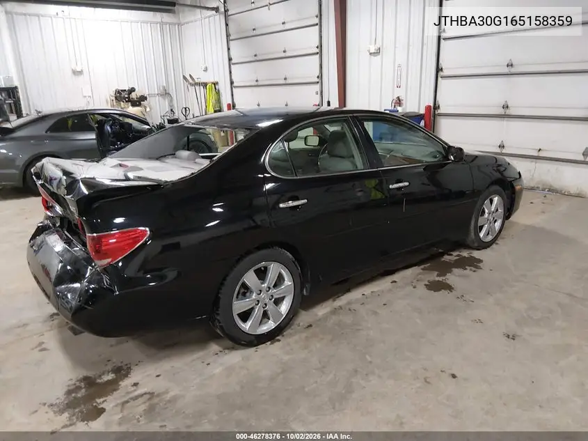 2006 LEXUS ES VIN JTHBA30G165158359 — фото 4