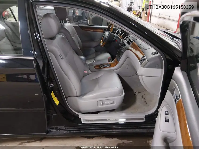 2006 LEXUS ES VIN JTHBA30G165158359 — фото 5