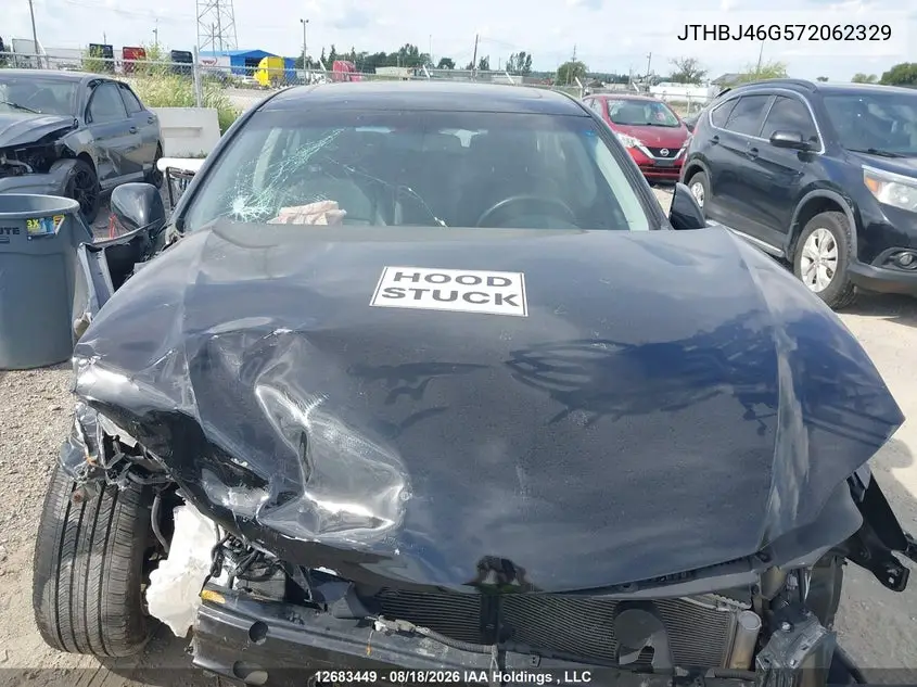 2007 LEXUS ES VIN JTHBJ46G572062329 — фото 10