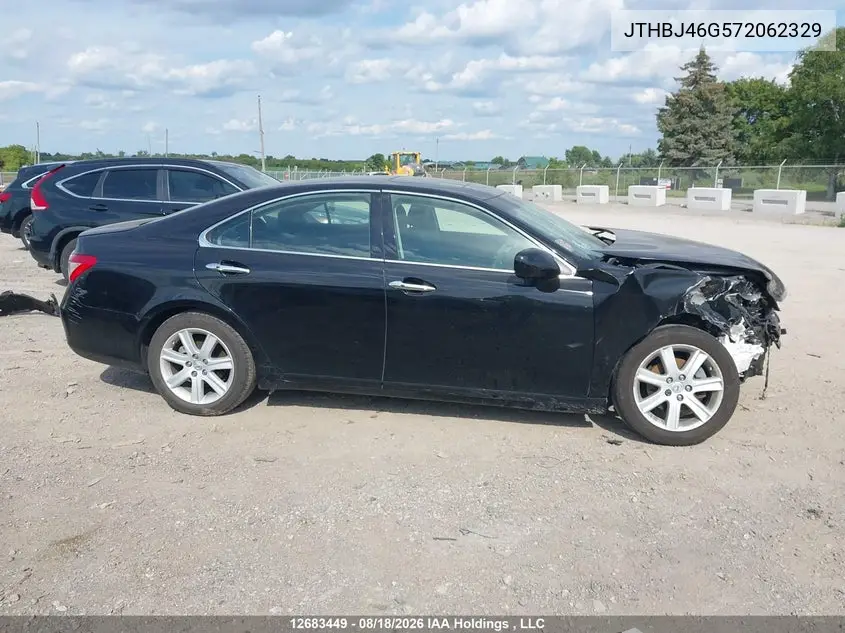 2007 LEXUS ES VIN JTHBJ46G572062329 — фото 13
