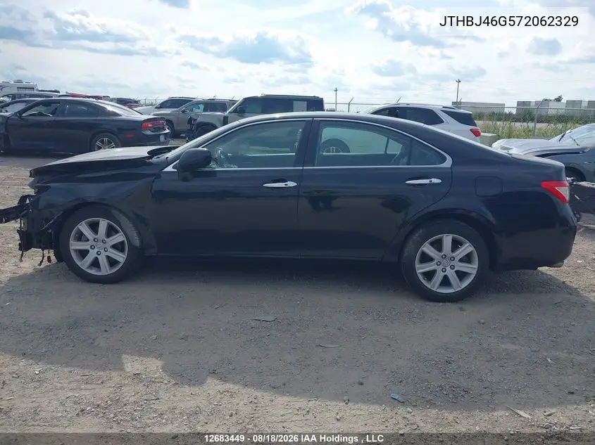 2007 LEXUS ES VIN JTHBJ46G572062329 — фото 14