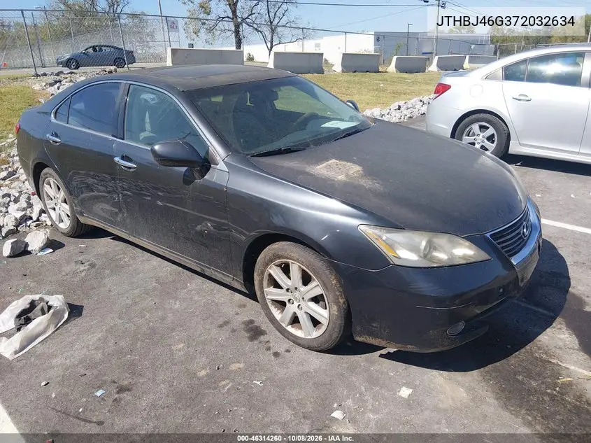 LEXUS ES 2007, VIN JTHBJ46G372032634