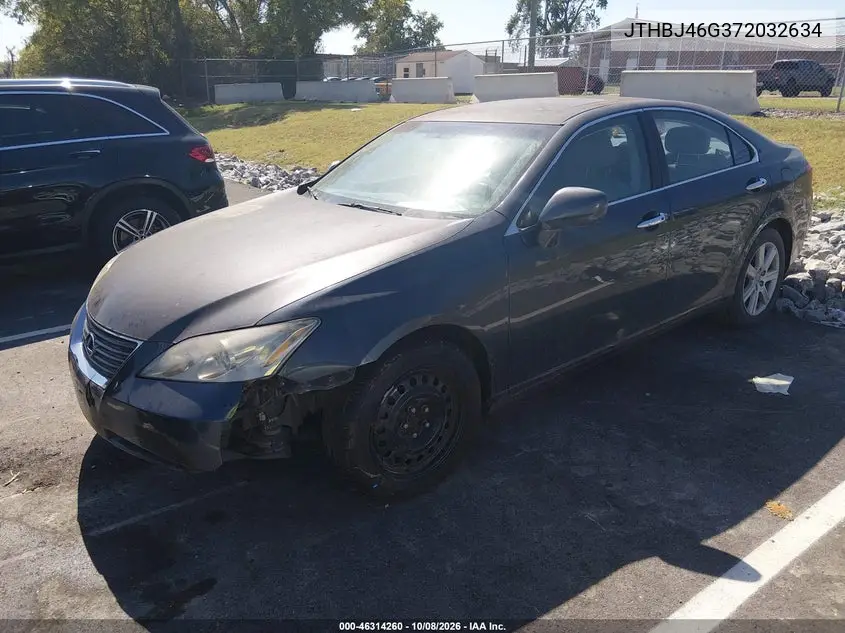 2007 LEXUS ES VIN JTHBJ46G372032634 — фото 2