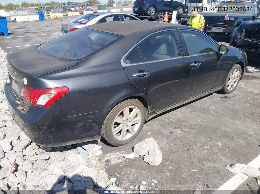 2007 LEXUS ES VIN JTHBJ46G372032634 — фото 4