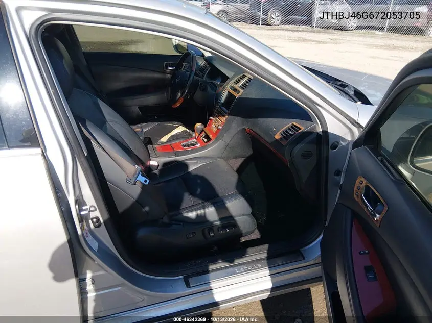 2007 LEXUS ES VIN JTHBJ46G672053705 — фото 5