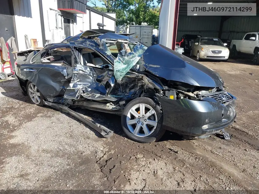 LEXUS ES 2007, VIN JTHBJ46G972114299