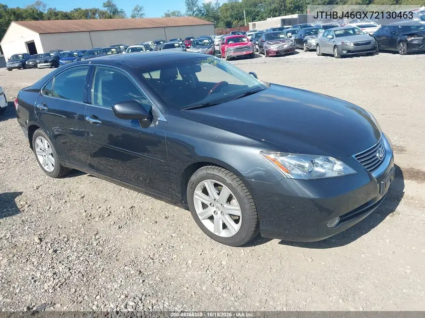 LEXUS ES 2007, VIN JTHBJ46GX72130463