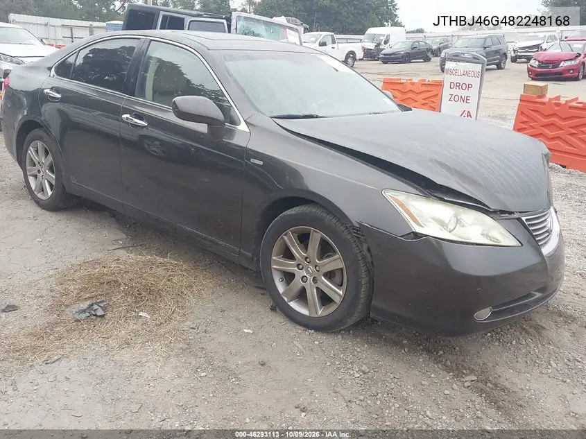 LEXUS ES 2008, VIN JTHBJ46G482248168