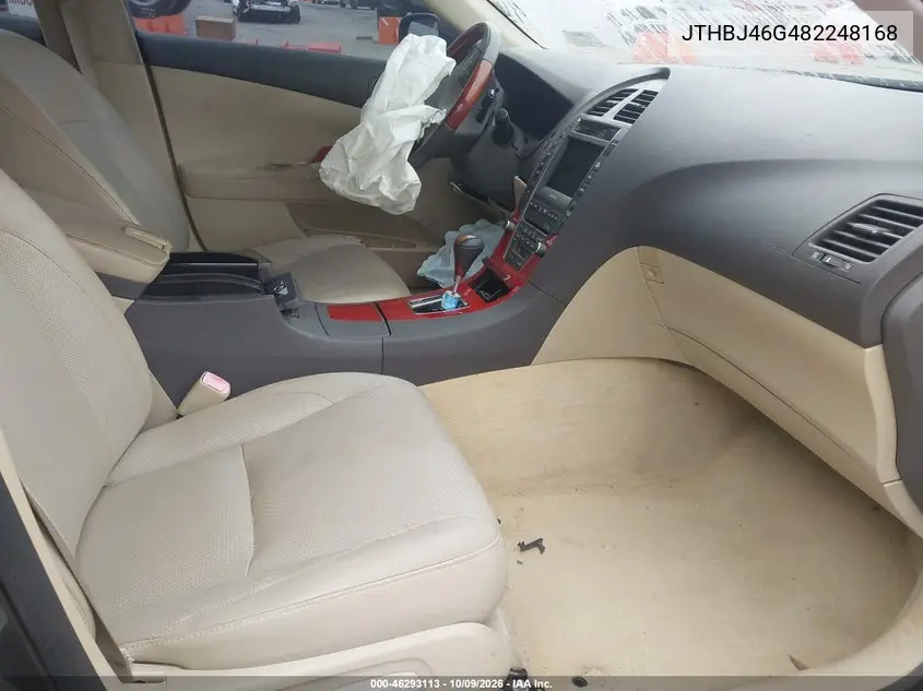 2008 LEXUS ES VIN JTHBJ46G482248168 — фото 5