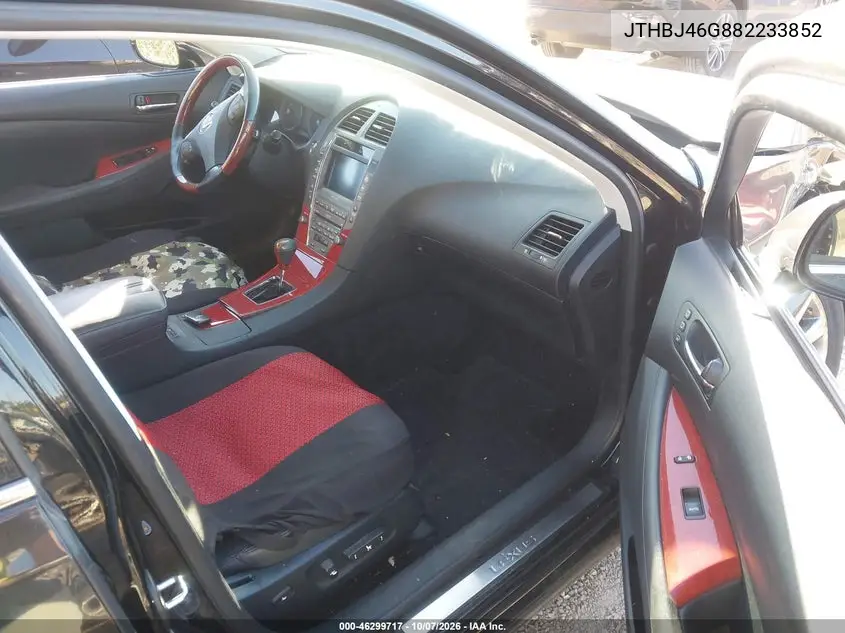 2008 LEXUS ES VIN JTHBJ46G882233852 — фото 5