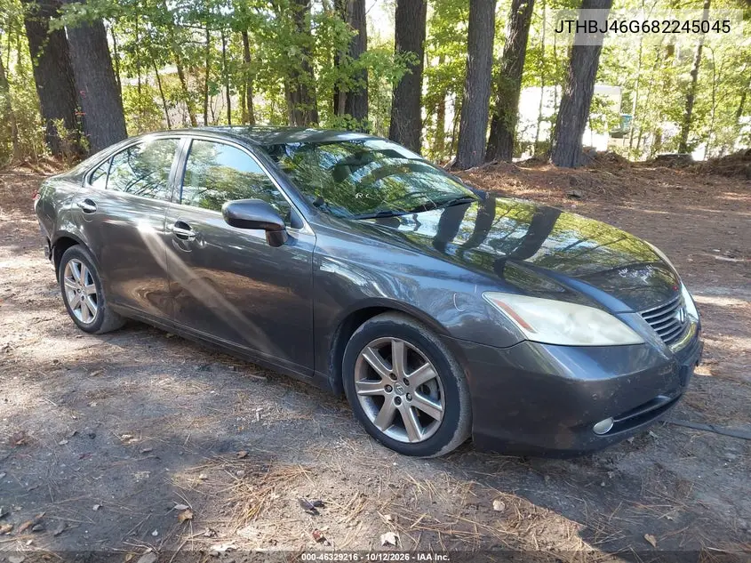 LEXUS ES 2008, VIN JTHBJ46G682245045