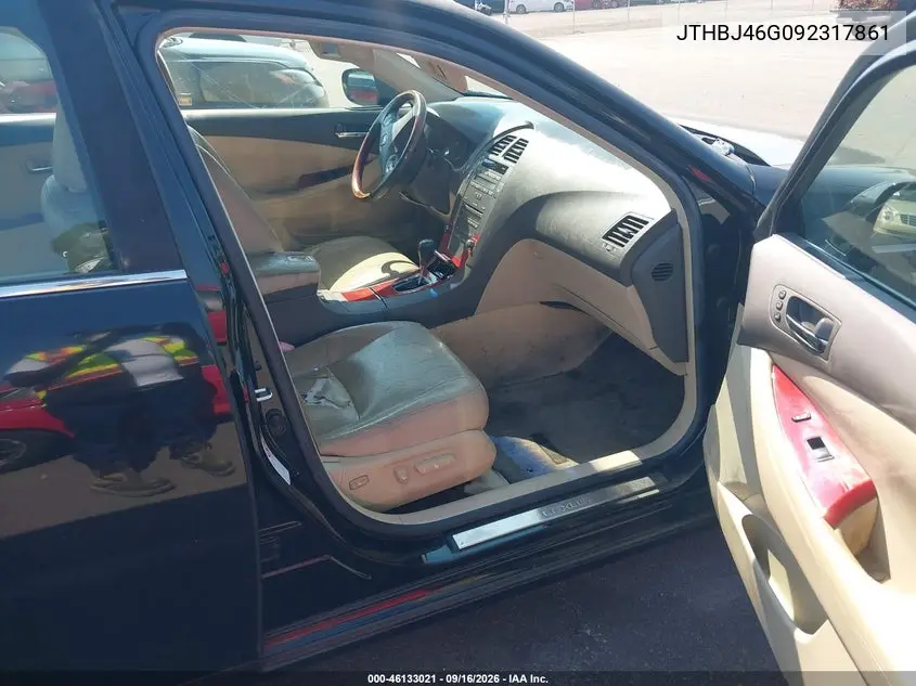 2009 LEXUS ES VIN JTHBJ46G092317861 — фото 5