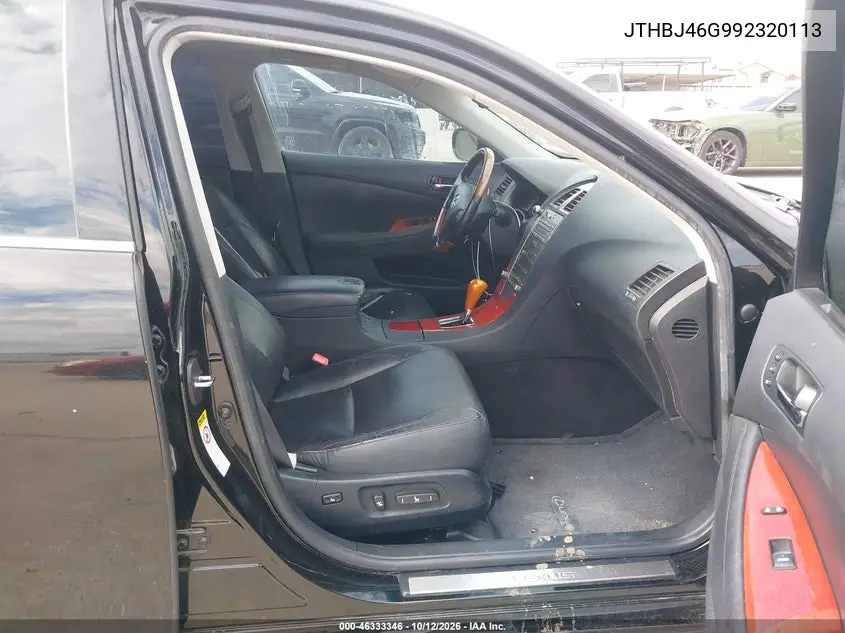 2009 LEXUS ES VIN JTHBJ46G992320113 — фото 5