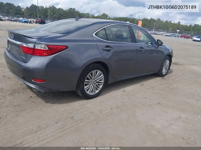 2013 LEXUS ES VIN JTHBK1GG6D2075189 — фото 4