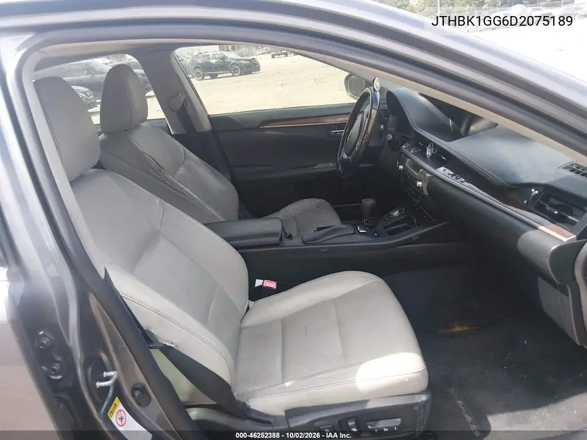 2013 LEXUS ES VIN JTHBK1GG6D2075189 — фото 5
