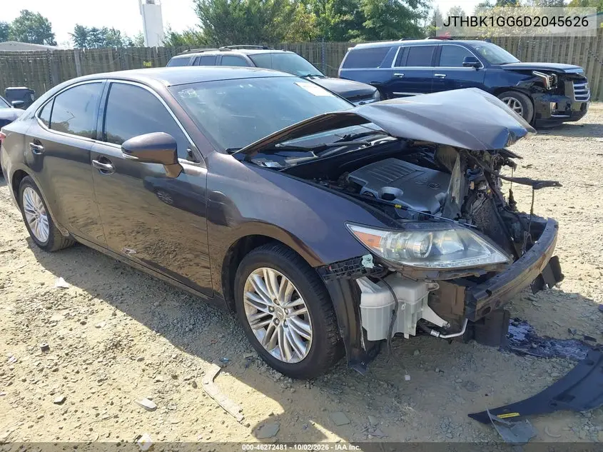 LEXUS ES 2013, VIN JTHBK1GG6D2045626