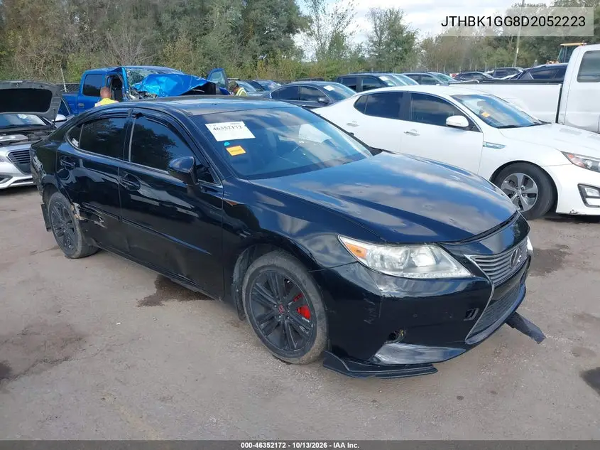 LEXUS ES 2013, VIN JTHBK1GG8D2052223