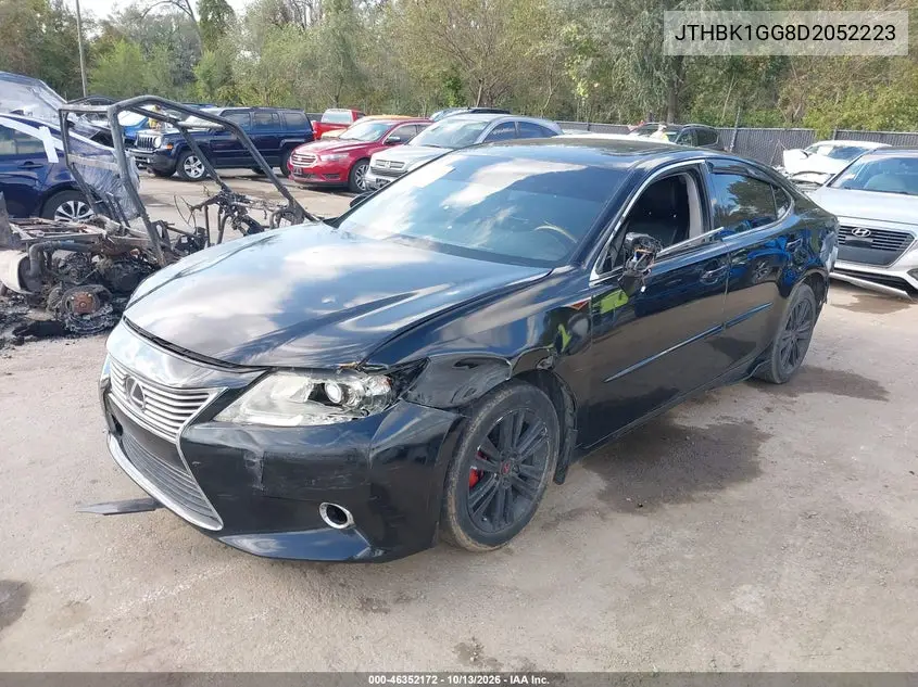 2013 LEXUS ES VIN JTHBK1GG8D2052223 — фото 2