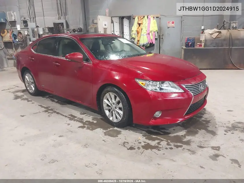 LEXUS ES 2013, VIN JTHBW1GG1D2024915