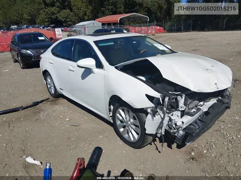 LEXUS ES 2013, VIN JTHBW1GG5D2015215