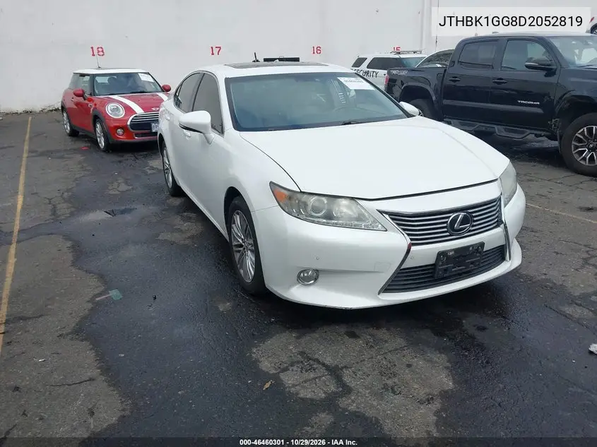 LEXUS ES 2013, VIN JTHBK1GG8D2052819