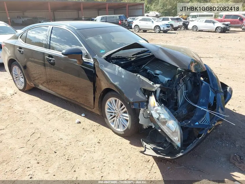 LEXUS ES 2013, VIN JTHBK1GG8D2082418