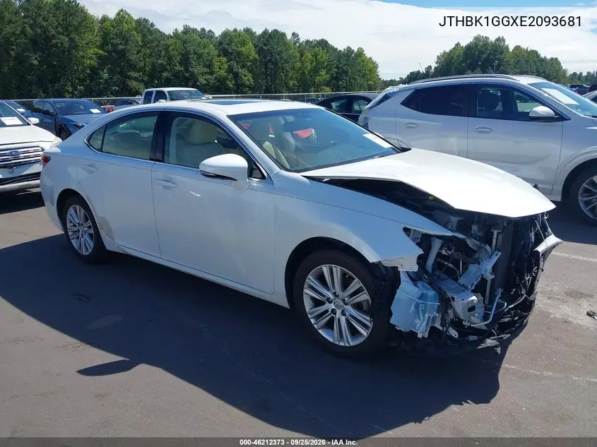 LEXUS ES 2014, VIN JTHBK1GGXE2093681