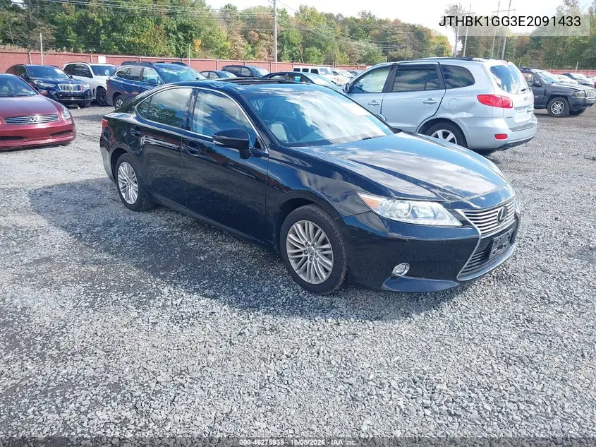 LEXUS ES 2014, VIN JTHBK1GG3E2091433