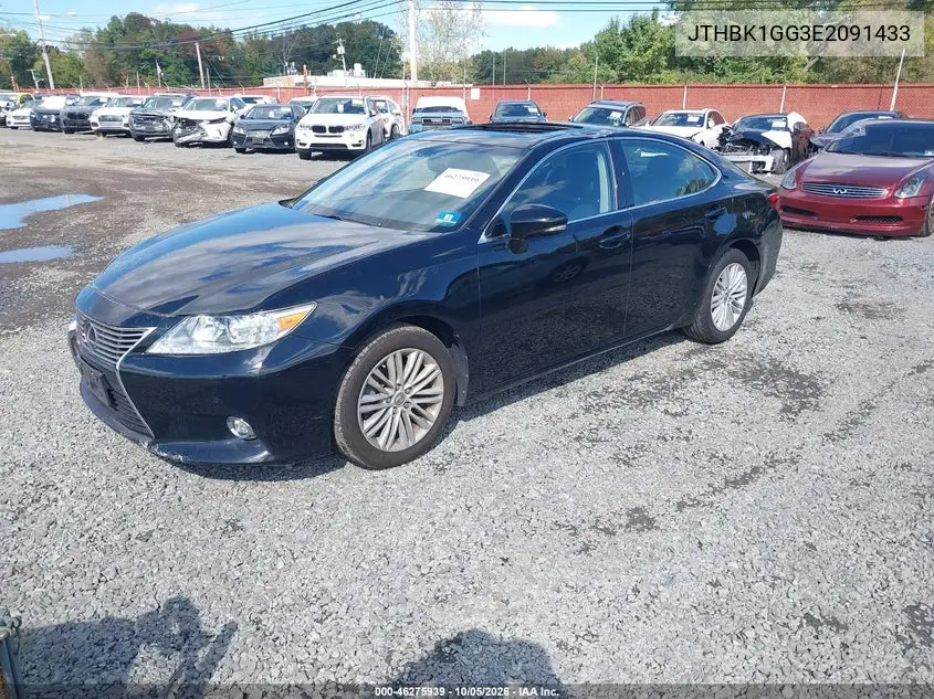 2014 LEXUS ES VIN JTHBK1GG3E2091433 — фото 2