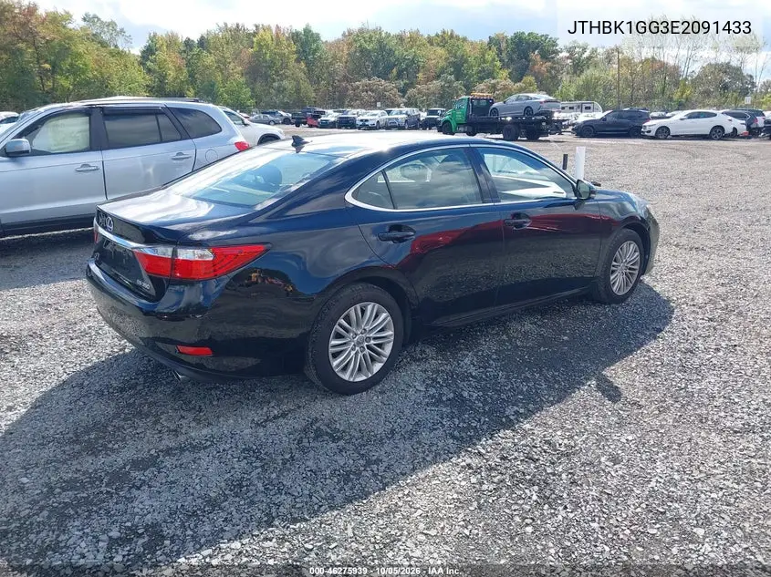 2014 LEXUS ES VIN JTHBK1GG3E2091433 — фото 4