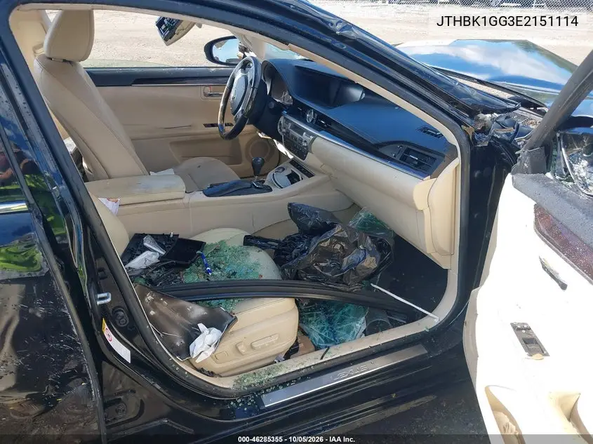 2014 LEXUS ES VIN JTHBK1GG3E2151114 — фото 5