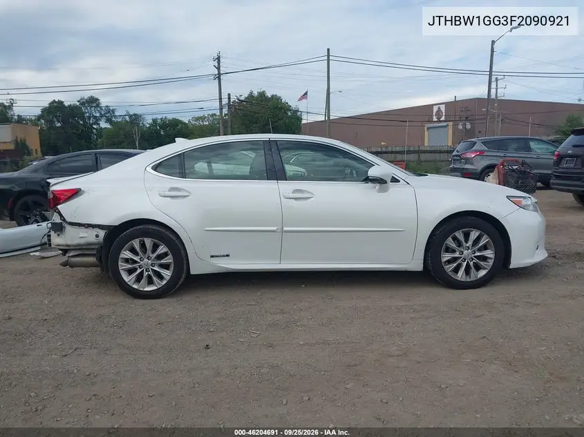 2015 LEXUS ES VIN JTHBW1GG3F2090921 — фото 14