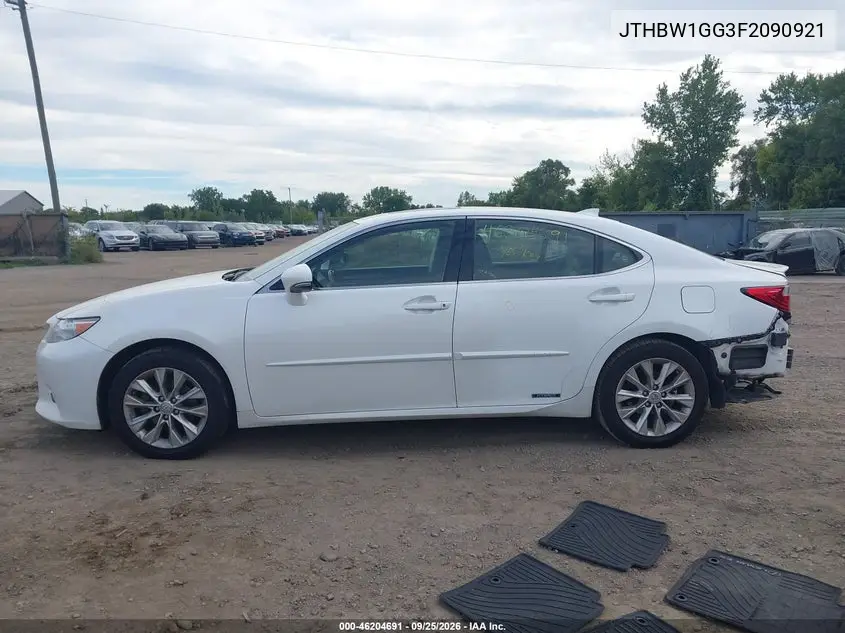 2015 LEXUS ES VIN JTHBW1GG3F2090921 — фото 15