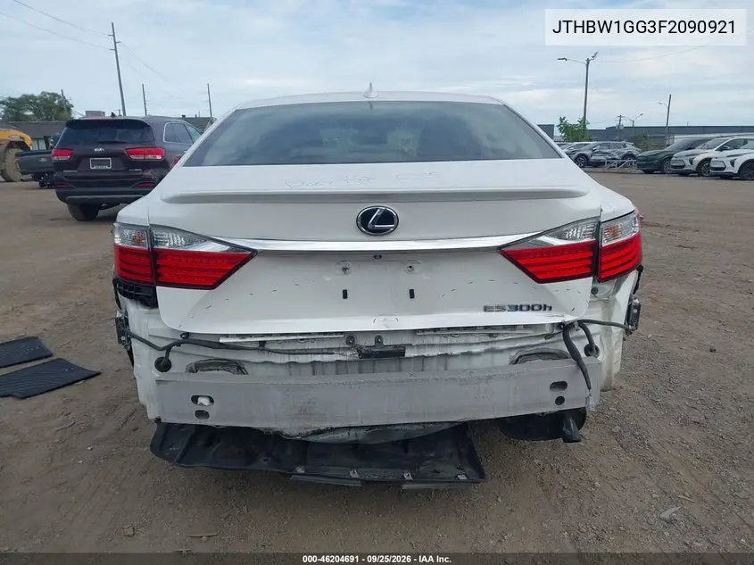 2015 LEXUS ES VIN JTHBW1GG3F2090921 — фото 17