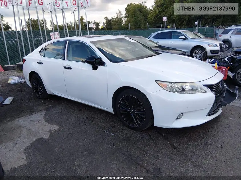 LEXUS ES 2015, VIN JTHBK1GG9F2187990