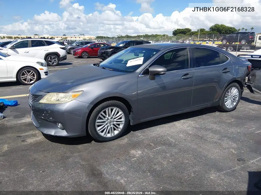 2015 LEXUS ES VIN JTHBK1GG6F2168328 — фото 2