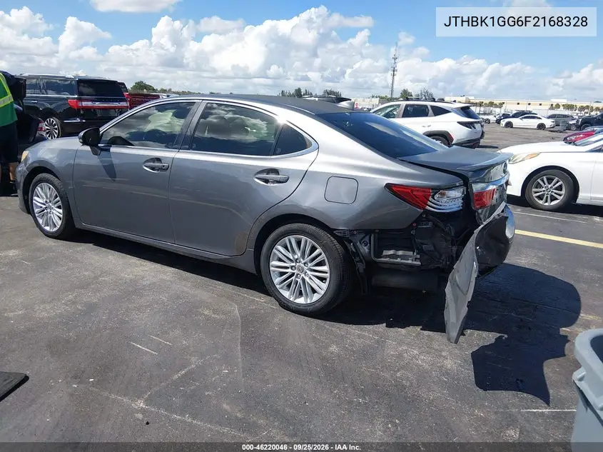 2015 LEXUS ES VIN JTHBK1GG6F2168328 — фото 3