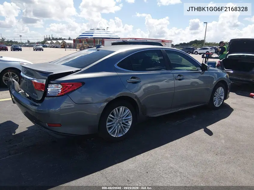 2015 LEXUS ES VIN JTHBK1GG6F2168328 — фото 4