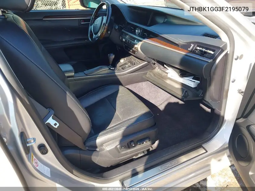 2015 LEXUS ES VIN JTHBK1GG3F2195079 — фото 5