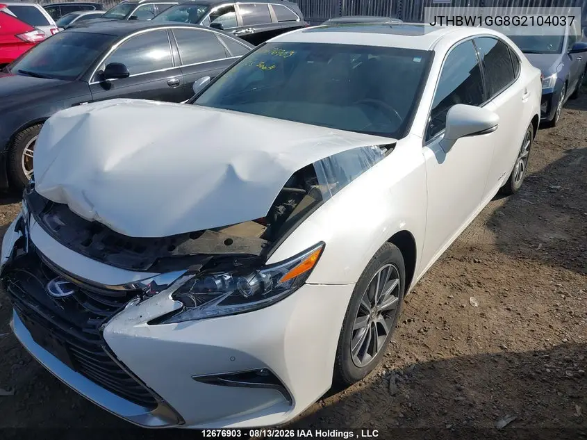 2016 LEXUS ES VIN JTHBW1GG8G2104037 — фото 17