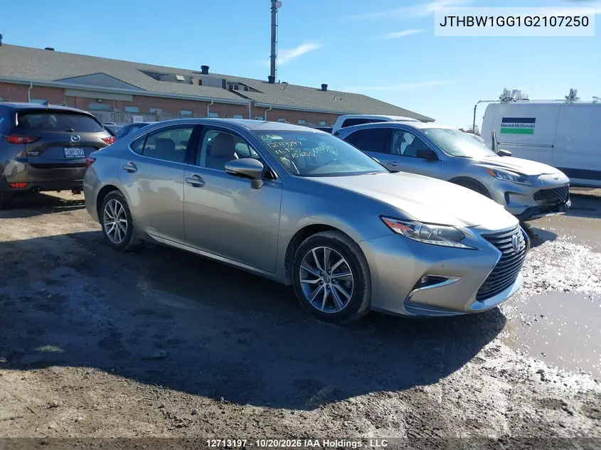 LEXUS ES 2016, VIN JTHBW1GG1G2107250
