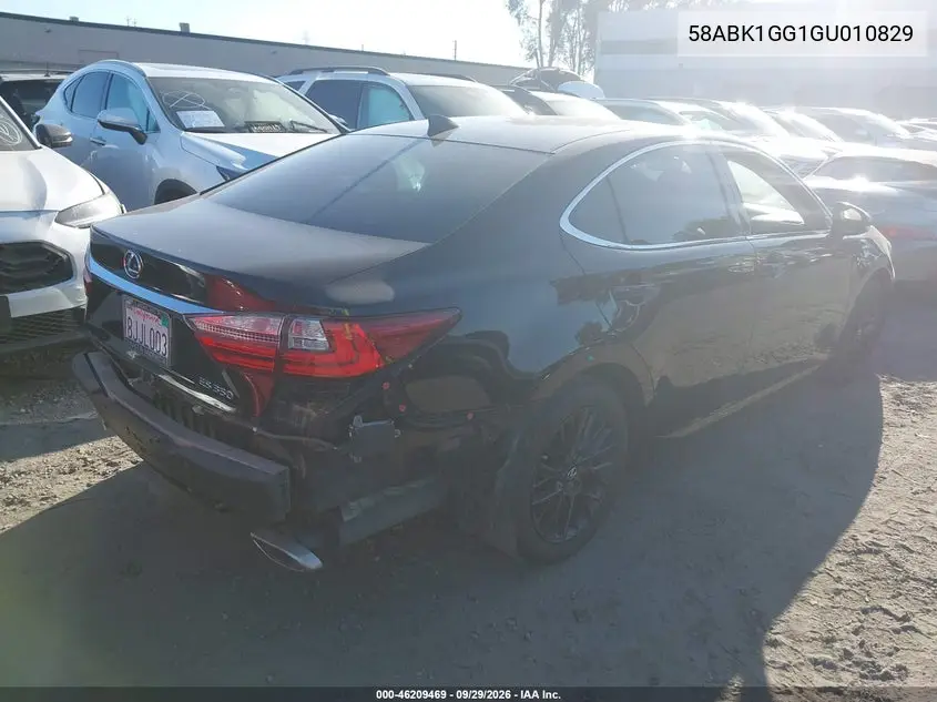 2016 LEXUS ES VIN 58ABK1GG1GU010829 — фото 4