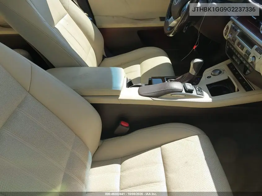 2016 LEXUS ES VIN JTHBK1GG9G2237336 — фото 5