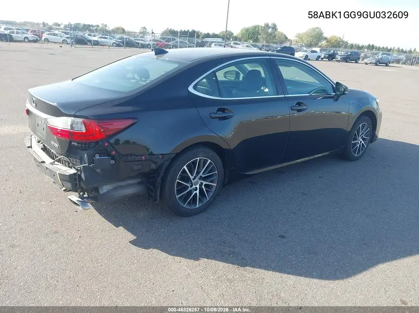 2016 LEXUS ES VIN 58ABK1GG9GU032609 — фото 4