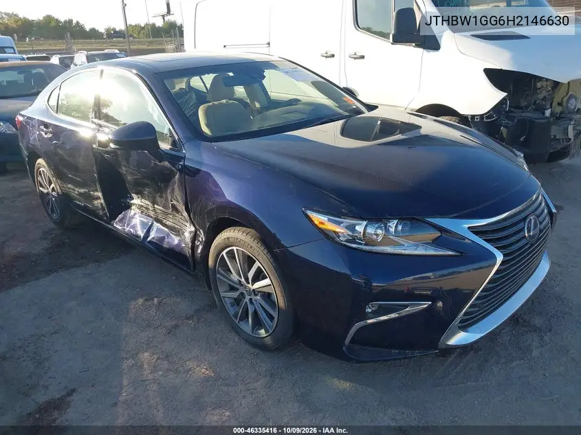 LEXUS ES 2017, VIN JTHBW1GG6H2146630