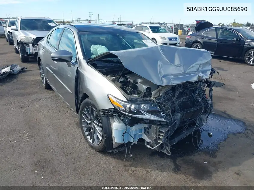 LEXUS ES 2018, VIN 58ABK1GG9JU085690
