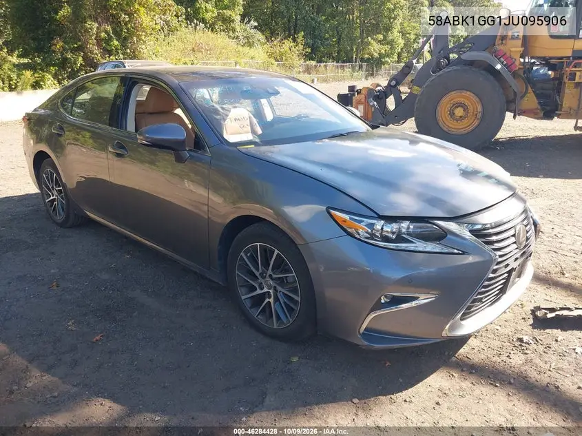 LEXUS ES 2018, VIN 58ABK1GG1JU095906