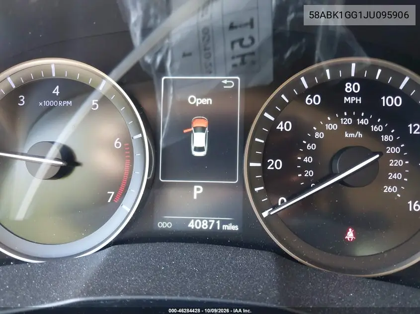 2018 LEXUS ES VIN 58ABK1GG1JU095906 — фото 15