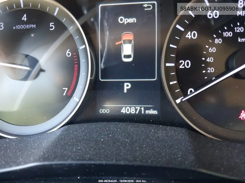 2018 LEXUS ES VIN 58ABK1GG1JU095906 — фото 7