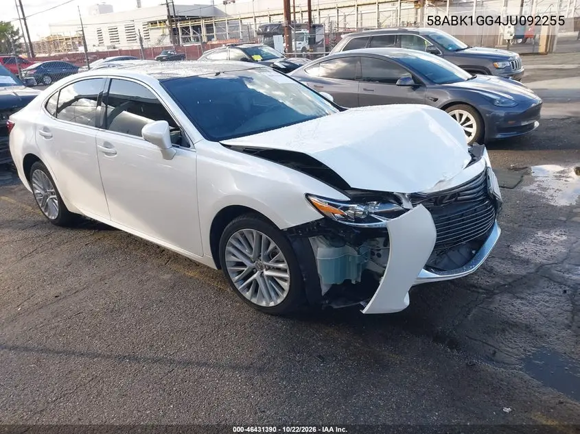 LEXUS ES 2018, VIN 58ABK1GG4JU092255
